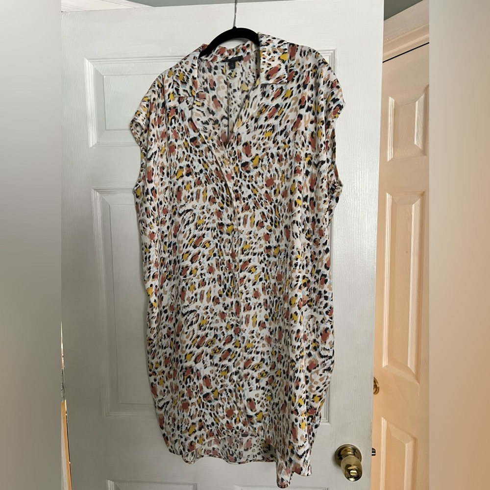 Madison shirt dress leopard